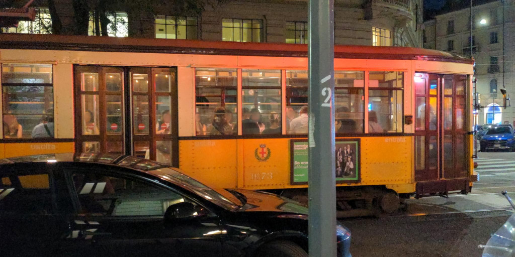 Exhibit A: a cute old tram  (with apologies for the poor quality, I’d left my camera at the hotel that day).