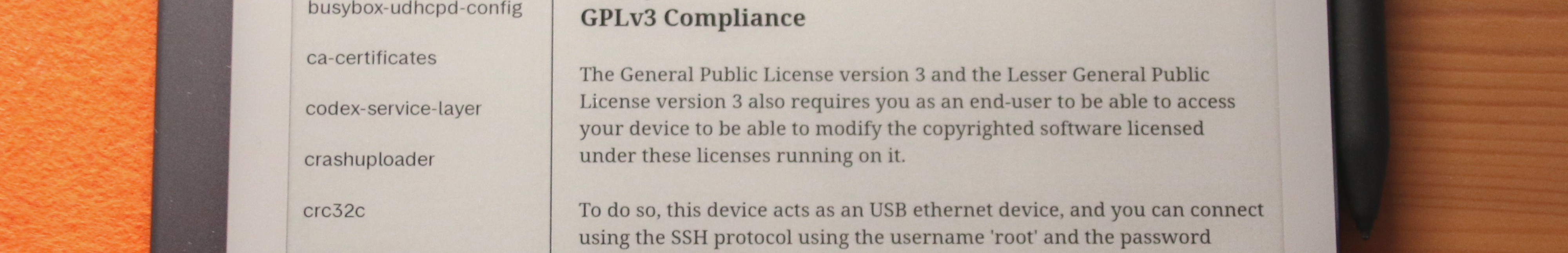 An unexpected glimpse into a world where the GPL actually did what it was meant for (I wish more manufacturers did this!)